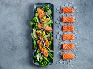 サーモンとレモンのオーブン焼き