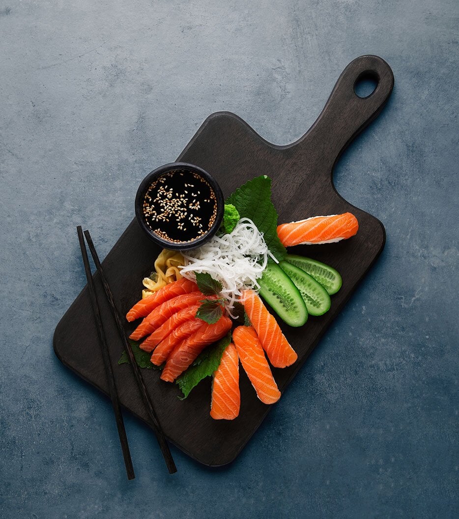 サーモンのタタキ